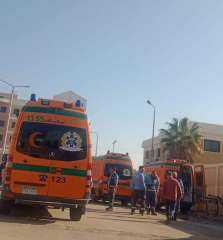 مصرع سيدة وطفل في حادث على طريق الإسكندرية الصحراوي