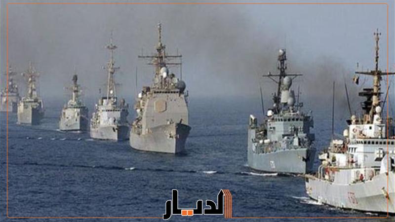 سفن حربية إيرانية 