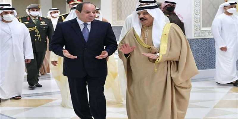 انطلاق القمة المصرية البحرينية بقصر الصخير