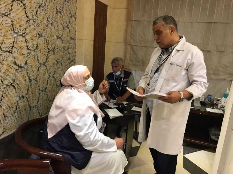 الصحة: عيادات بعثة الحج الطبية قدمت خدمات لـ885 حالة فى مكة والمدينة